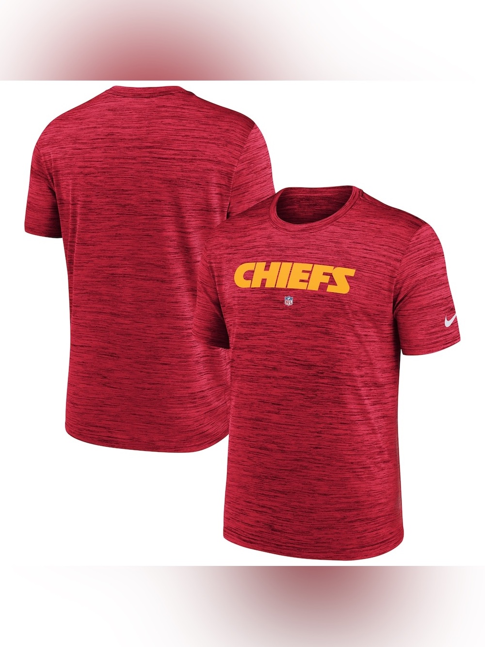 Men's Nike Kansas City Chiefs Velocity Performance T-Shirt | Red | Size Small
